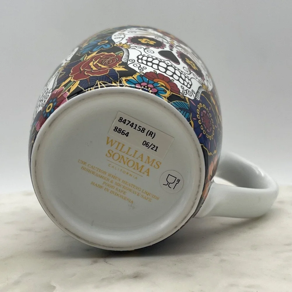Williams‎ Sonoma Day of the Dead Mug